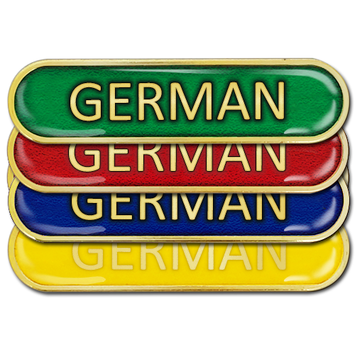 German Bar Badge - School Badges UK