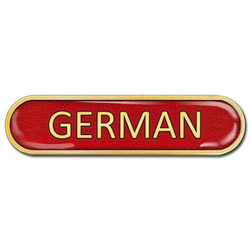 German Bar Badge - School Badges UK