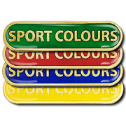 Sport Colours Bar Badge by School Badges UK