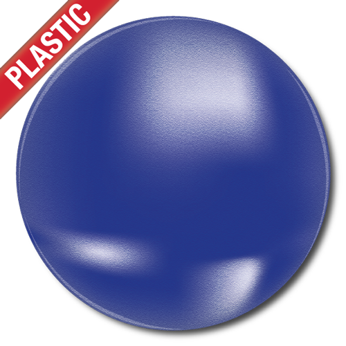 'Plain' Plastic Button Badge (Pack of 25) by School Badges UK