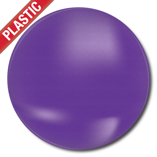 'Plain' Plastic Button Badge (Pack of 25) by School Badges UK