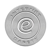 Internet E-Safety Steel Badge - School Badges UK