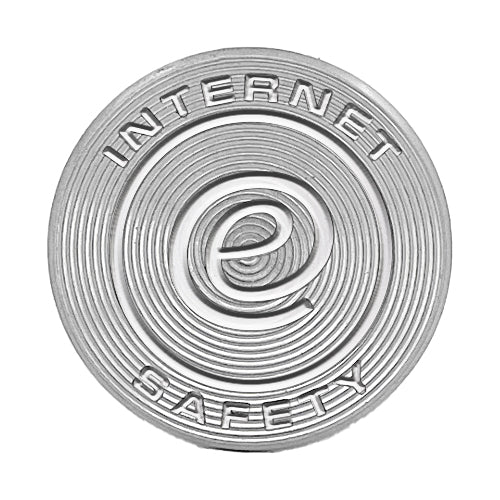 Internet E-Safety Steel Badge - School Badges UK