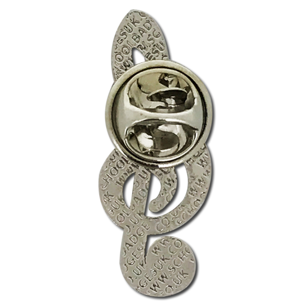 Musical Clef Badge by School Badges UK