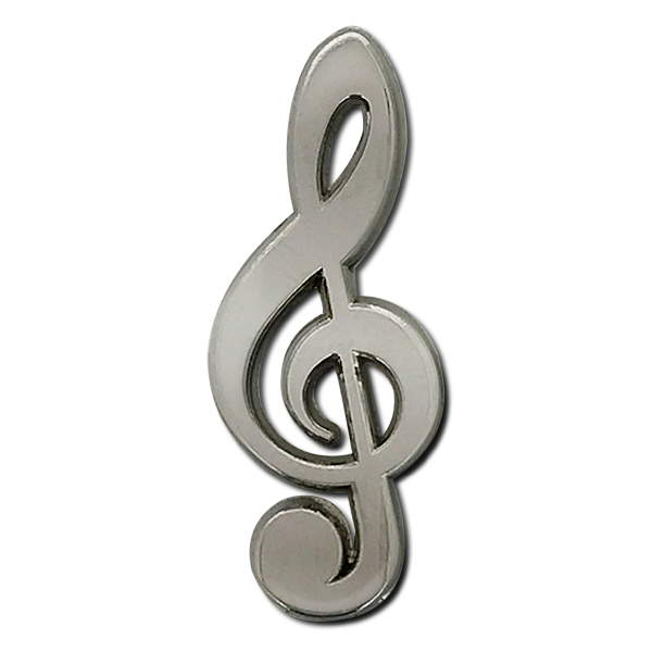 Musical Clef Badge by School Badges UK