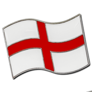 England Flag Badge by School Badges UK