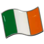 Ireland Flag Badge by School Badges UK