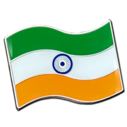 India Flag Badge by School Badges UK