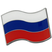 Russian Flag Badge by School Badges UK