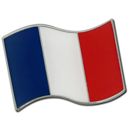 French Flag Badge by School Badges UK