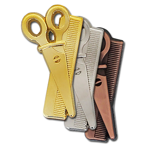 Hairdressing Badge by School Badges UK
