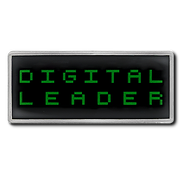 Digital Leader Pixel Badge by School Badges UK