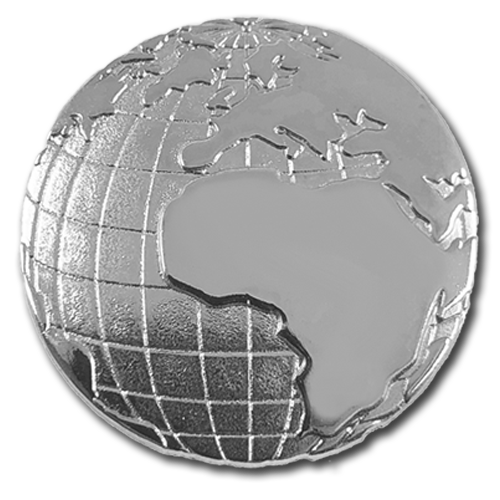 Geography Globe Badge by School Badges UK