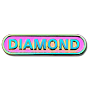 Diamond Bar Badge by School Badges UK