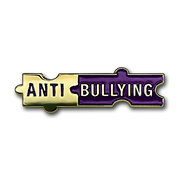 Anti-Bullying Puzzle Badge by School Badges UK