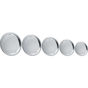 Silver Plated Iron Salver...Round With Rope Edge 0.4mm Thick by Legacy Outfitters