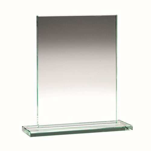 Jade Glass Rectangle Plaque (10mm Thickness) - 140mm by Legacy Outfitters
