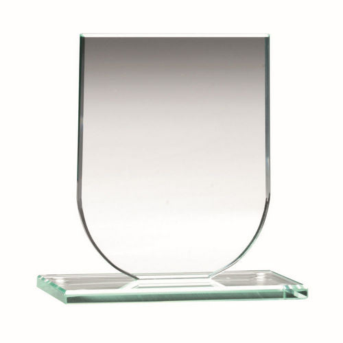 Jade Glass Shield Plaque (6mm Thick) - 95mm by Legacy Outfitters