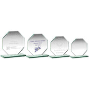 Jade Glass Octagon Plaque (10mm Thickness) by Legacy Outfitters