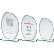 Jade Glass Plaque With Frosted Sides (6mm Thick) by Legacy Outfitters