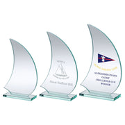 Jade Glass Sail Plaque (6mm Thick) by Legacy Outfitters