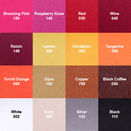 Trophy Ribbon Swatches One by School Badges UK